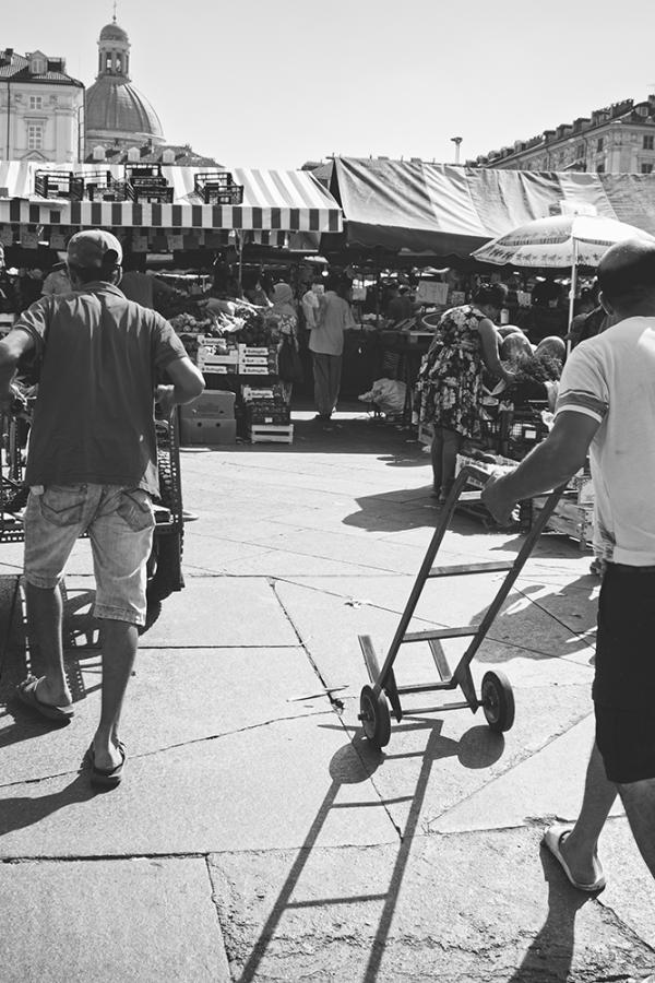Le marché de Turin