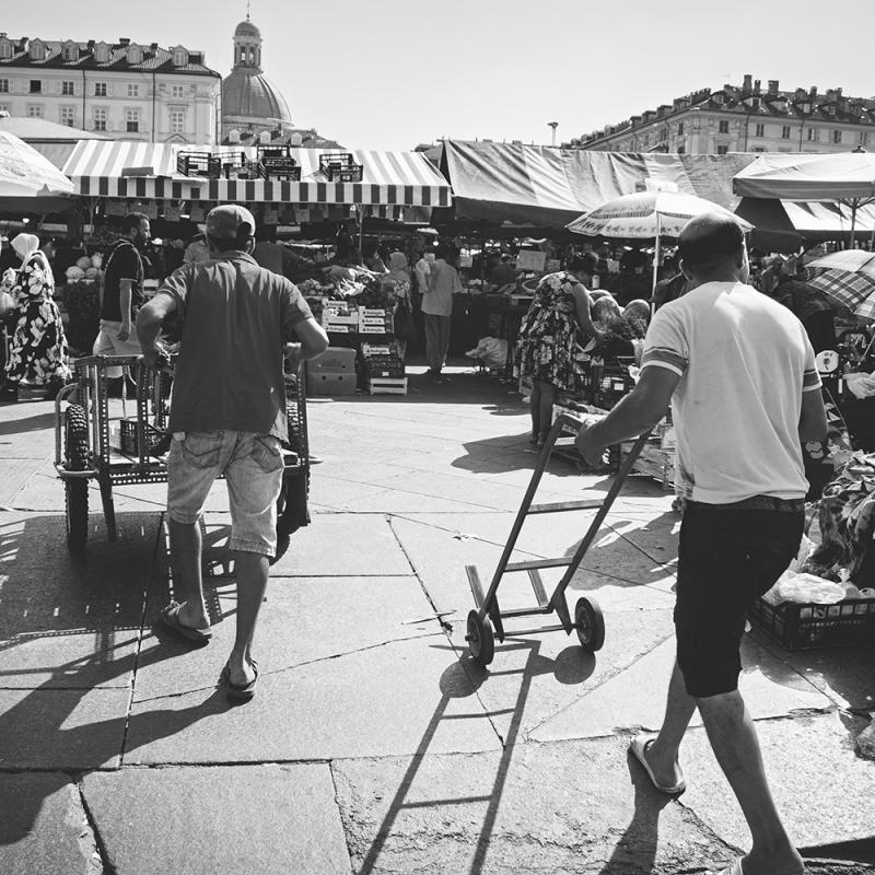 Le marché de Turin